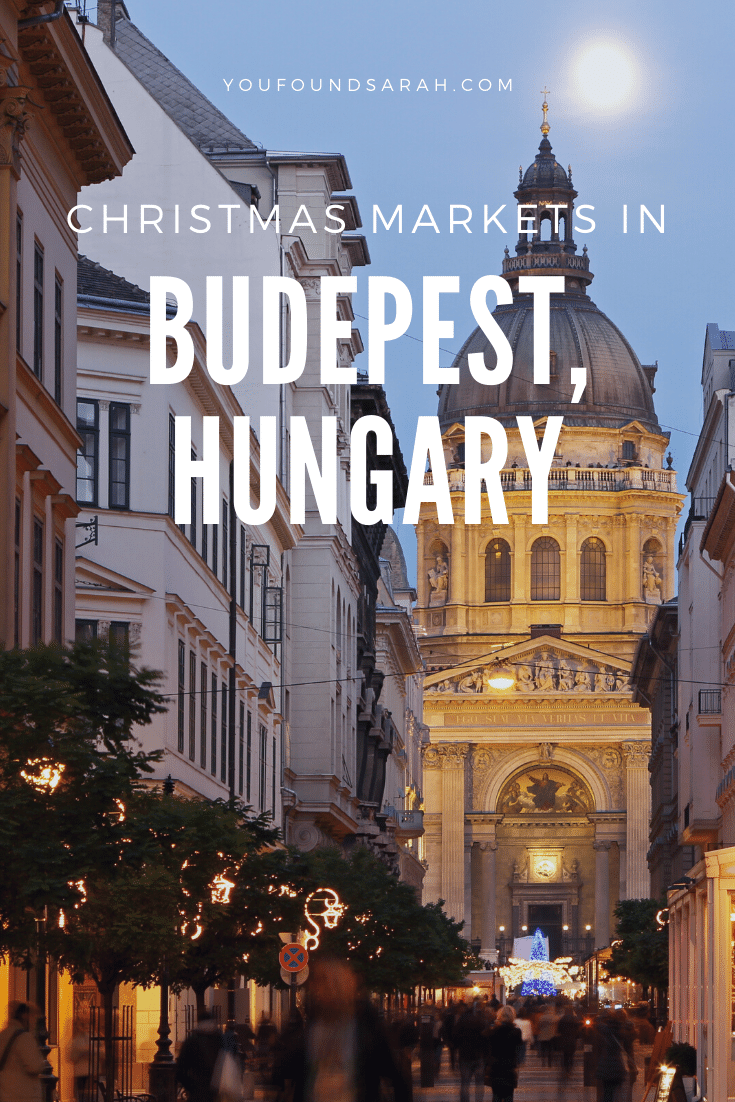 christmas market europe budapest hungary european