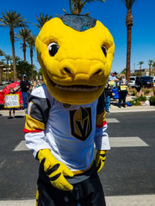 Vegas Golden Knights' Mascot Chance