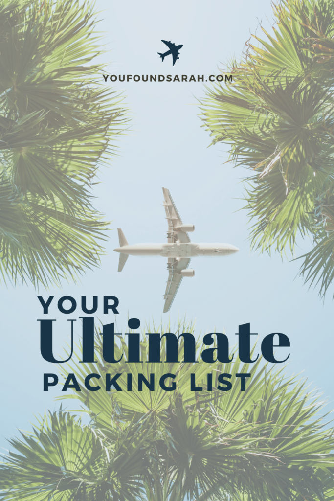 Packing Checklist: Your Ultimate Guide to Packing for a Long Flight