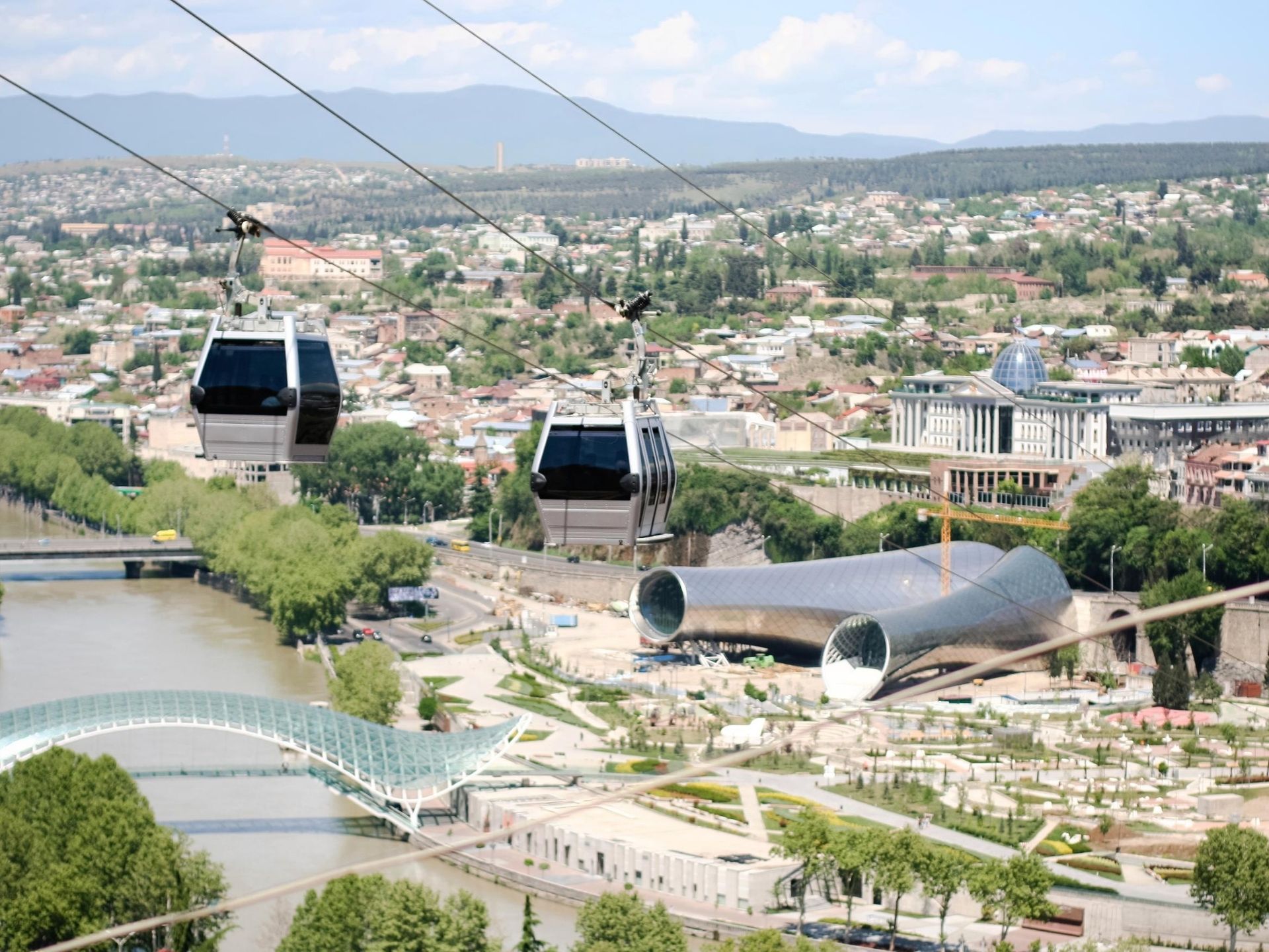 Aerial Tram Tbilisi Georgia