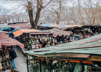 Tbilisi Georgia Dry Bridge Flea Market