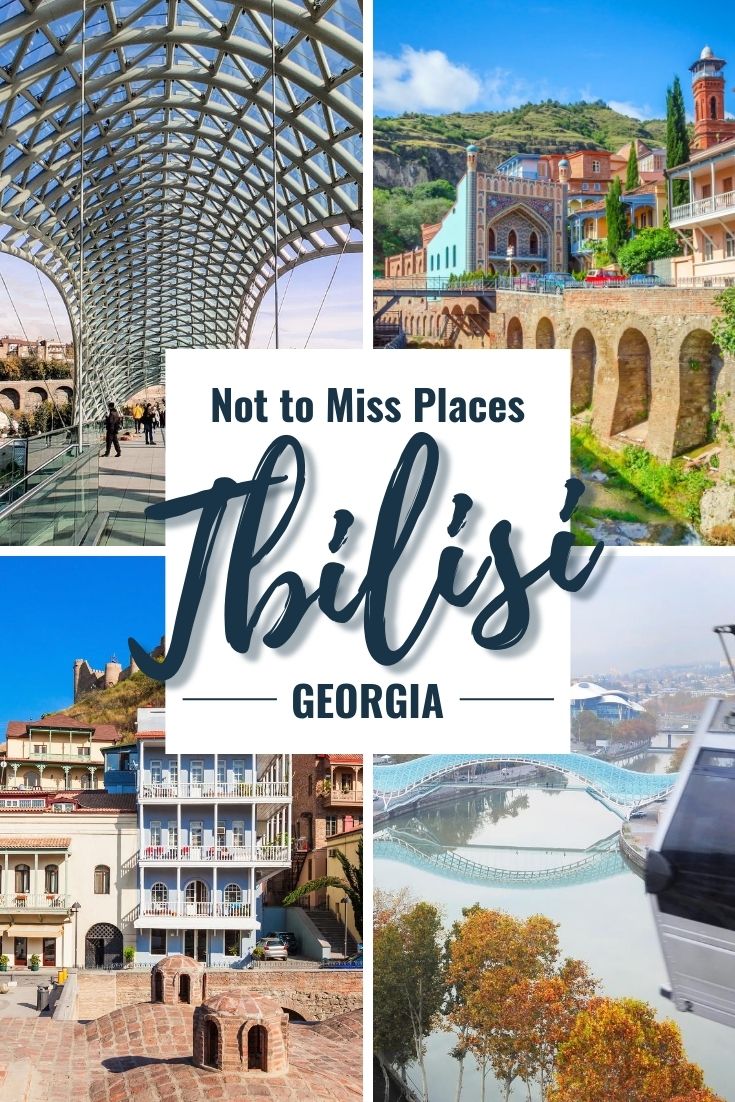 The Best Things to See in Tbilisi, Georgia | Strolling through Old Tbilisi’s cobblestone streets and admiring the city’s beautiful homes and colorful wooden verandas is great. However, there is so much more to explore in Tbilisi than just the Old Town. One of the best things is that every spot mentioned in this post is totally walkable! Here are the best things to see when you’re exploring Tbilisi. Get more travel itineraries, tips, and inspiration at www.youfoundsarah.com #tbilisigeorgia #tbilisigeorgiatravel #tbilisiarchitecture #tbilisigeorgiaarchitecture #tbilisi #georgia #caucasus