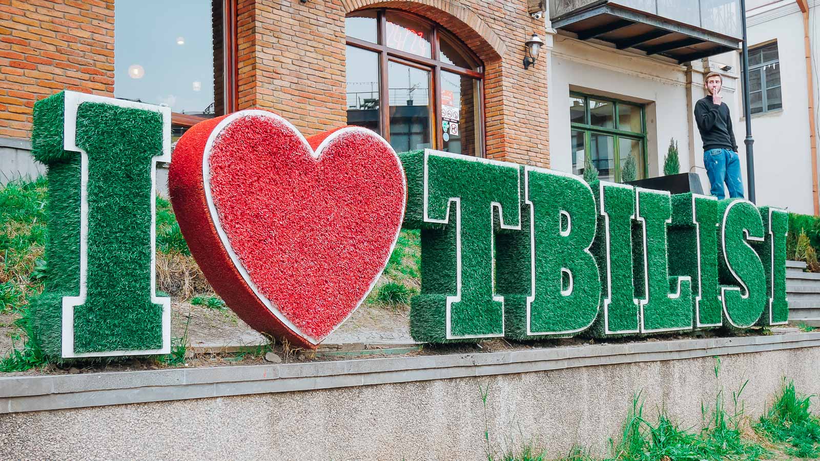Tbilisi I Heart Tbilisi Sign