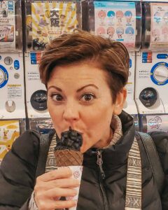 Osaka Black Sesame Ice Cream