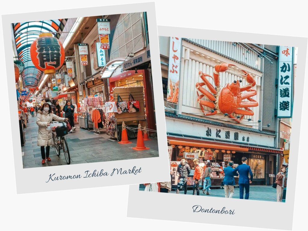 Street food photographs from osaka japan