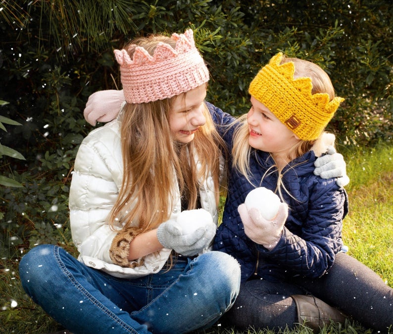 Valentine's Gifts for Kids Crown Ear wamer