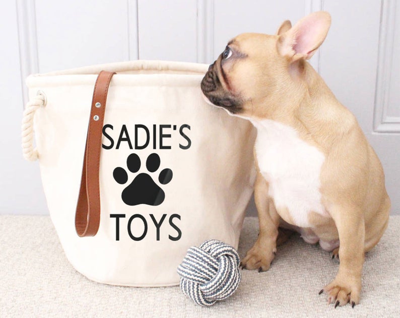 Valentine's Gift Ideas for Pet Lovers Toy Basket