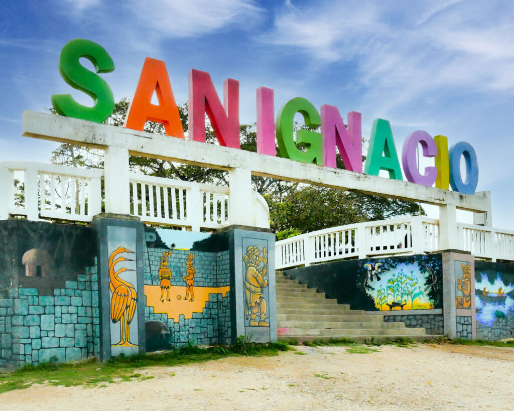 San Ignacio Belize sign
