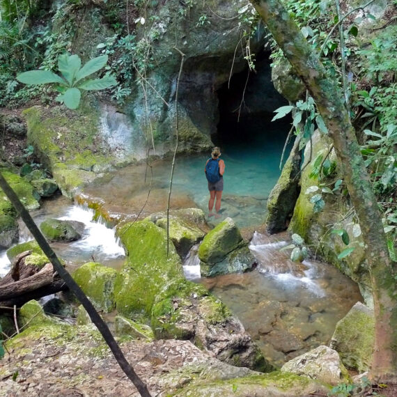 atm cave entrance belize