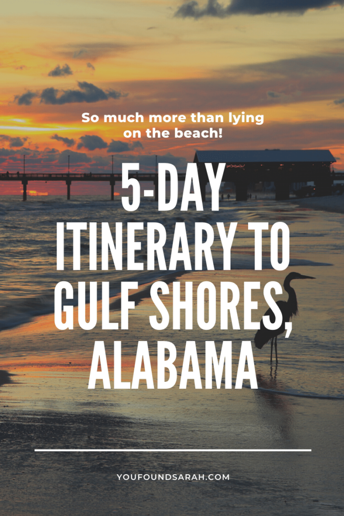 5-Day Adventure-Packed Itinerary to Gulf Shores, Alabama