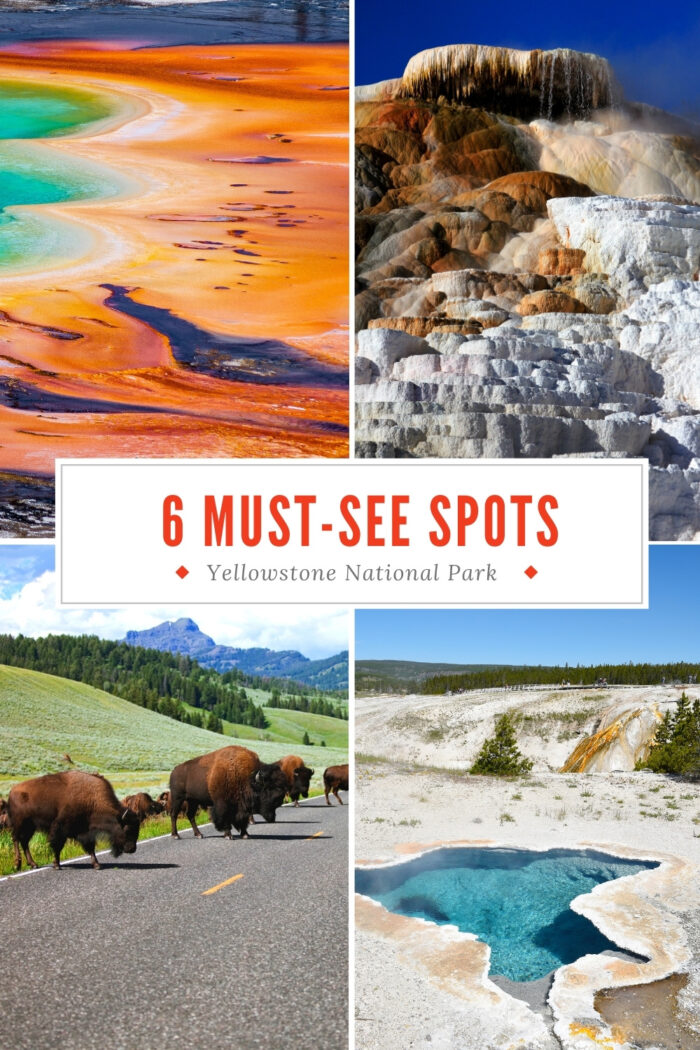 6 MustSee Spots in Yellowstone National Park [With Map] YouFoundSarah