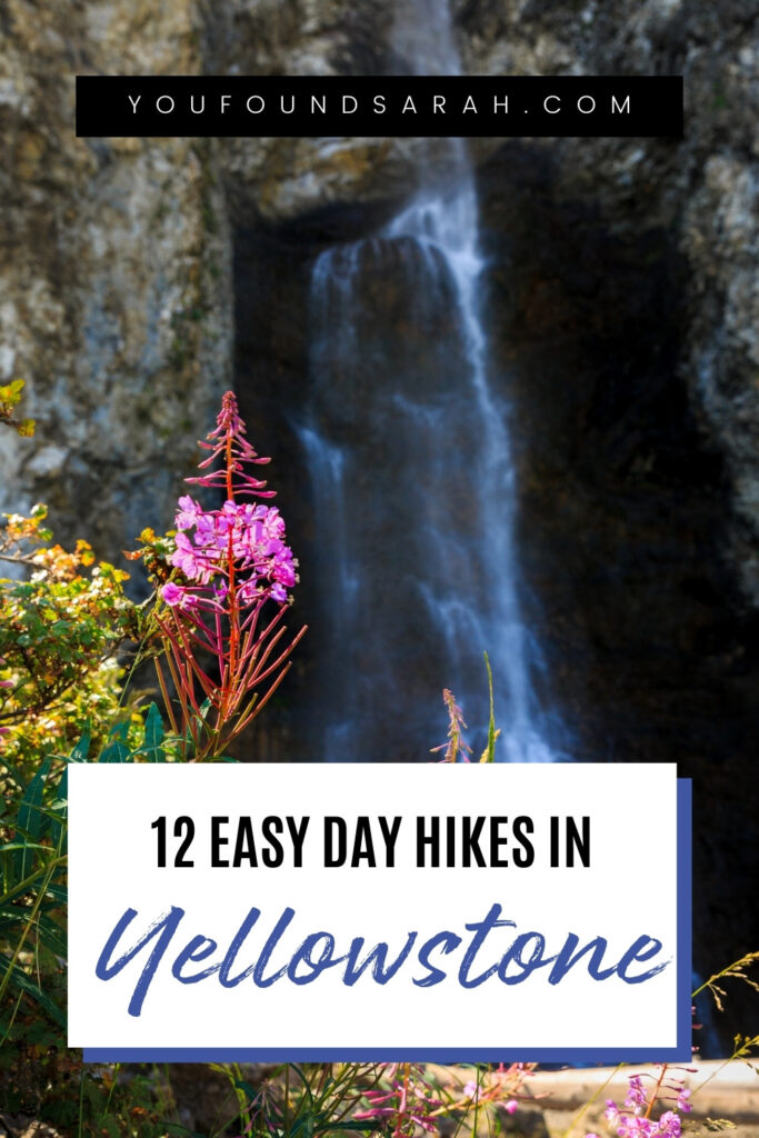 These 12 easy hikes in Yellowstone National Park are all relatively flat, lead somewhere pretty, and have easy to follow trails! Enjoy! For more travel inspiration and tips, head to www.youfoundsarah.com