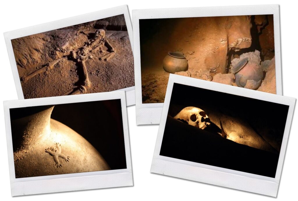 ATM cave belize Mayan skulls and human sacrifices