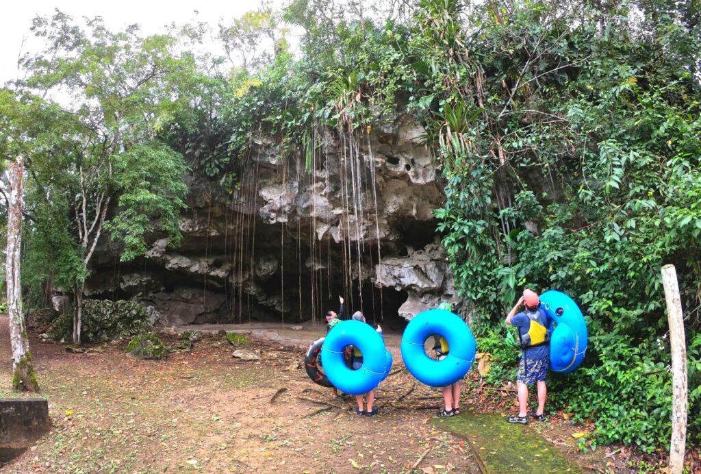 cave tubing san ignacio belize mayawalk