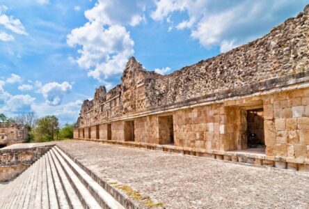 Uxmal Ruins Yucatan Mexico