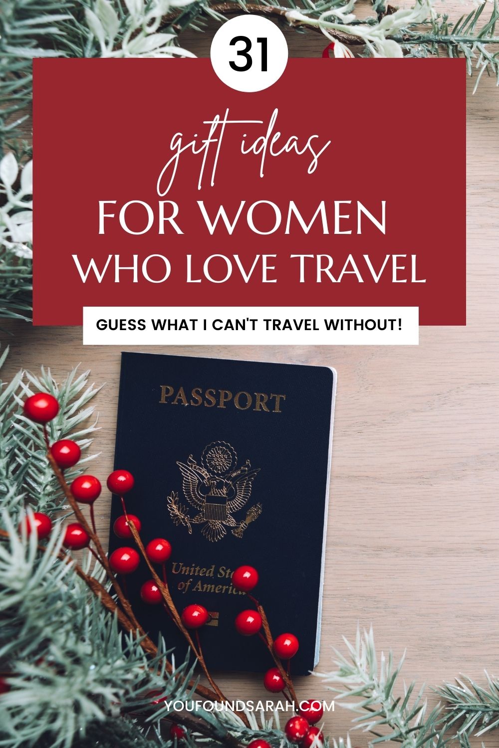 31 Gift Ideas for Women Who Love to Travel