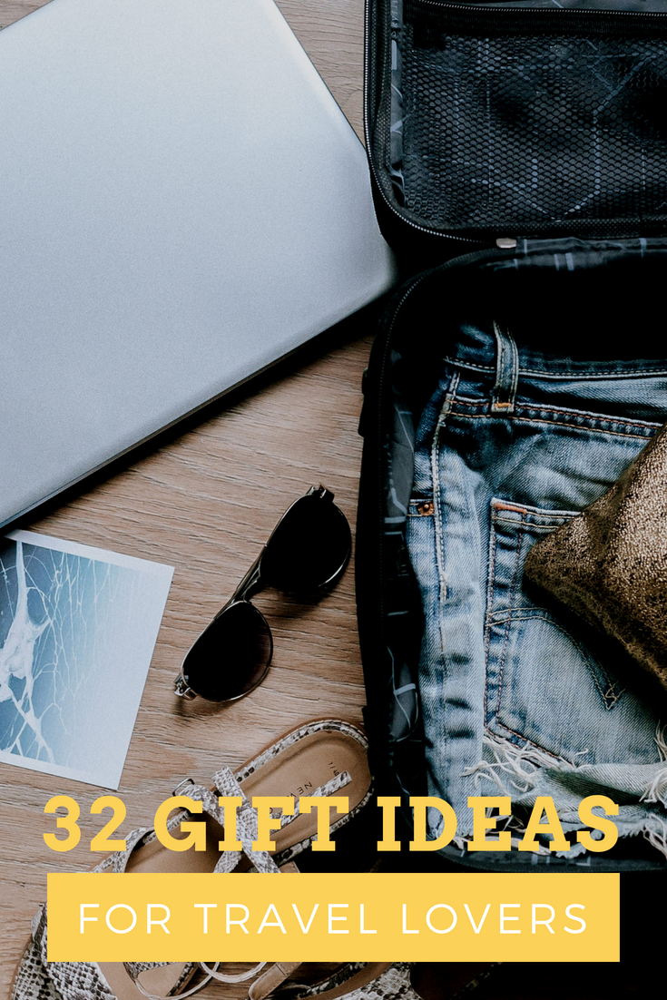 32 Gift Ideas for Travel Lovers | More at www.youfoundsarah.com