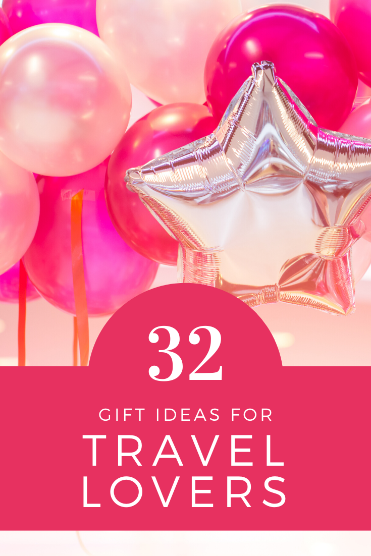 32 Gift Ideas for Travel Lovers | More at www.youfoundsarah.com